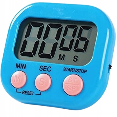 Minutnik Elektroniczny Kuchenny Na Lodówkę Magnes Cyfrowy Stoper Czasomierz