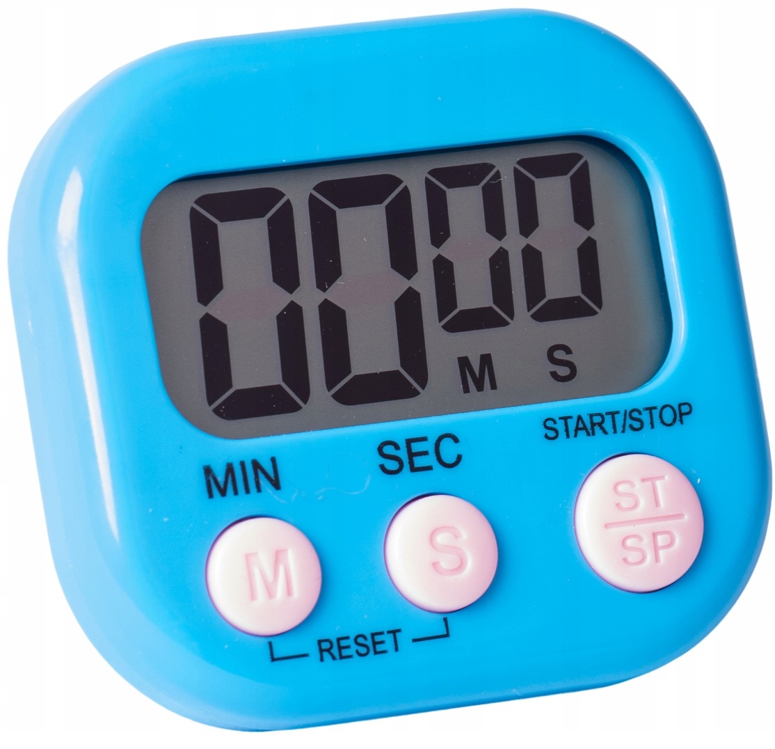 Minutnik Elektroniczny Kuchenny Na Lodówkę Magnes Cyfrowy Stoper Czasomierz