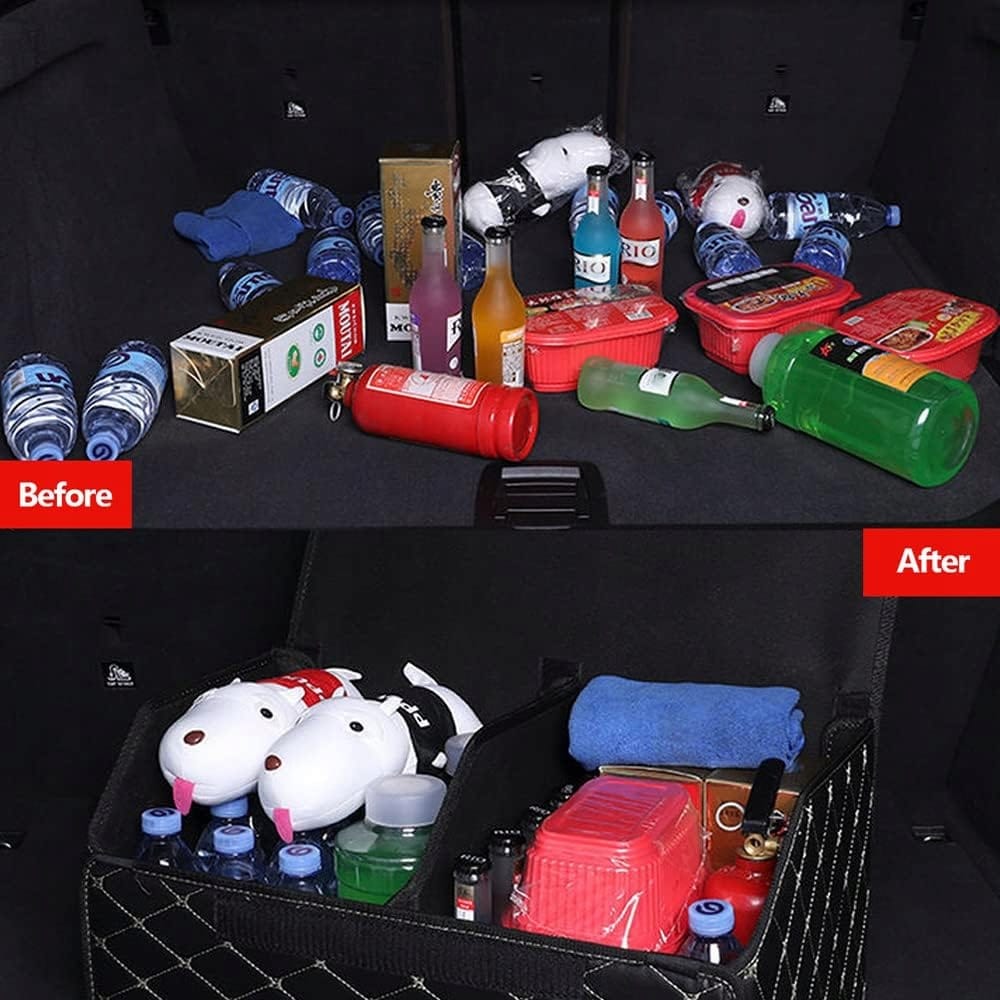 Organizer Torba Do Bagażnika Samochodu Auta Pojemny Kufer Sztywny