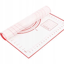 Mata Stolnica Silikonowa Do Pieczenia Wałkowania Wzmacniana Duża Xl 50x40cm