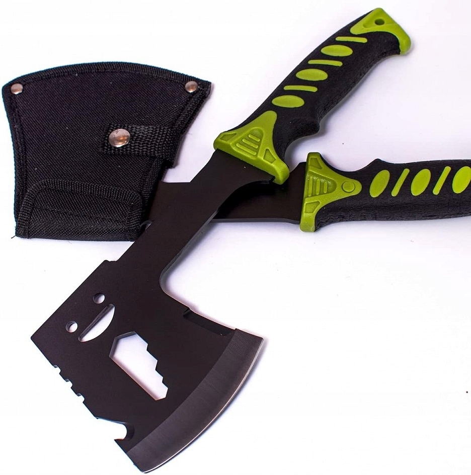 Toporek Nóż Siekiera Maczeta Tomahawk Topór Turystyczny Survaval Etui