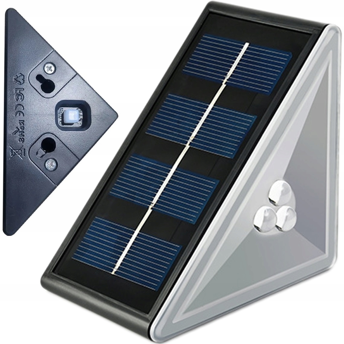 Lampka Led Oświetlenie Schodowe Lampa Na Schody Solarna Ip67 Do Domu Ogrodu