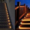 Lampka Led Oświetlenie Schodowe Lampa Na Schody Solarna Ip67 Do Domu Ogrodu