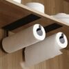 Wieszak Na Ręcznik Papierowy Uchwyt Na Papier Czarny Loft Montaż Taśma