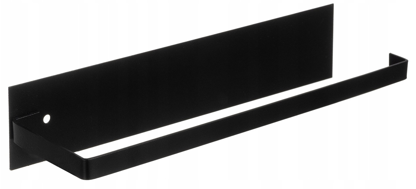 Wieszak Na Ręcznik Papierowy Uchwyt Na Papier Czarny Loft Montaż Taśma