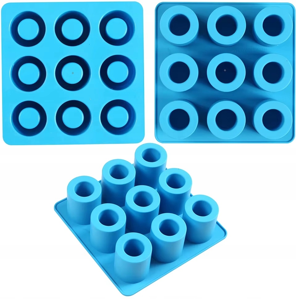 Silikonowa Foremka Na Lód Kieliszki Lodowe Kielony W Kształcie Kieliszka