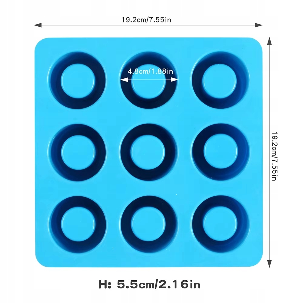 Silikonowa Foremka Na Lód Kieliszki Lodowe Kielony W Kształcie Kieliszka