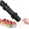 image-6623.jpeg Maszynka Do Robienia Zwijania Sushi Bazooka Roller Forma Tuba Czarna