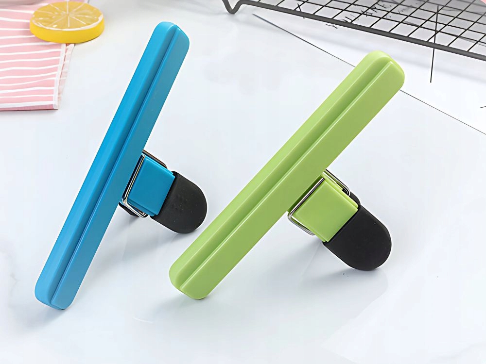 6x Klips Zapinki Do Zamykania Opakowań Woreczków Torebek Żywności Przypraw