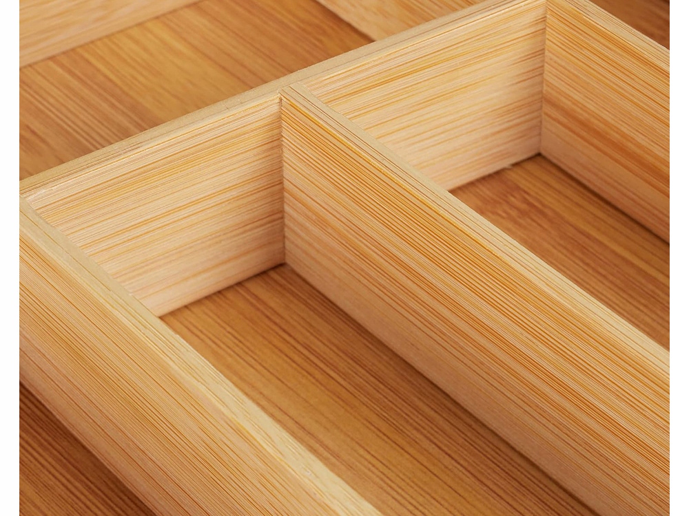 Organizer Wkład Do Szuflady Kuchennej 50 Pojemnik Na Sztućce Rozsuwany Xxl