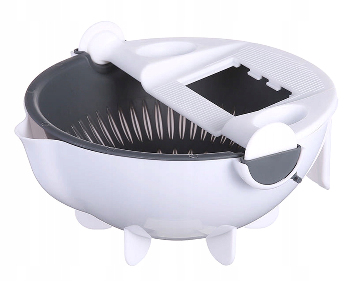 Krajalnica Szatkownica Do Warzyw Z Miską Tarka Cedzak Misa Wielofunkcyjna