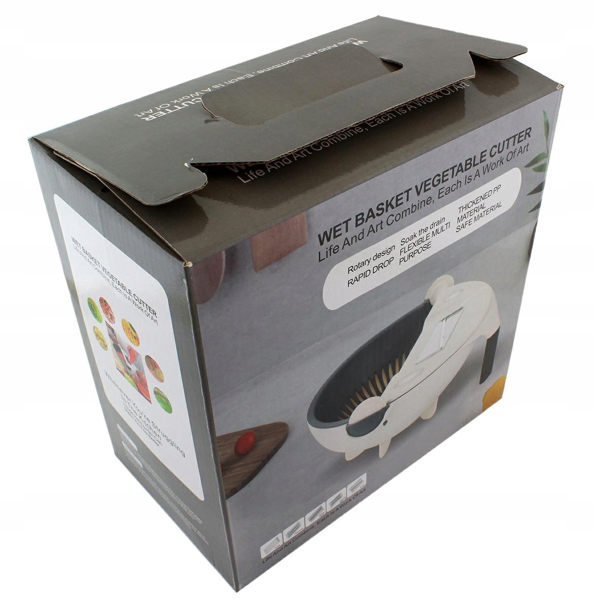 Krajalnica Szatkownica Do Warzyw Z Miską Tarka Cedzak Misa Wielofunkcyjna