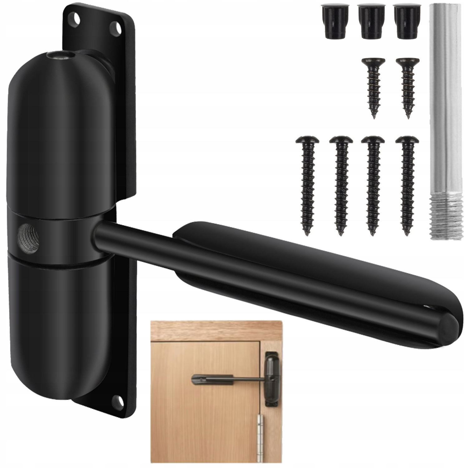 Samozamykacz Zamykacz Domykacz Ogrodowy Drzwiowy Furtek Drzwi Bram 60kg