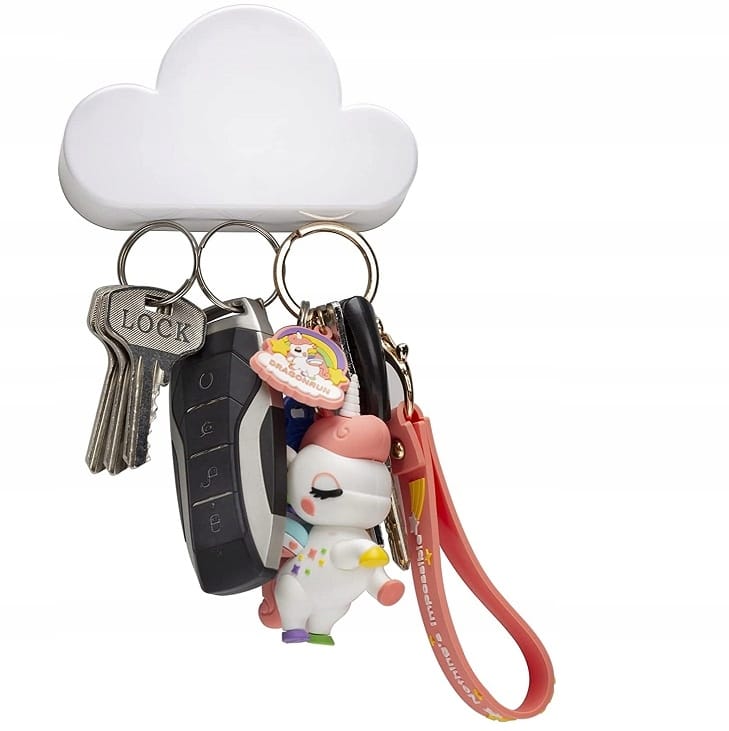 Magnetyczny Uchwyt Ścienny Na Klucze Magnetyczna Chmurka Montaż Naklejana