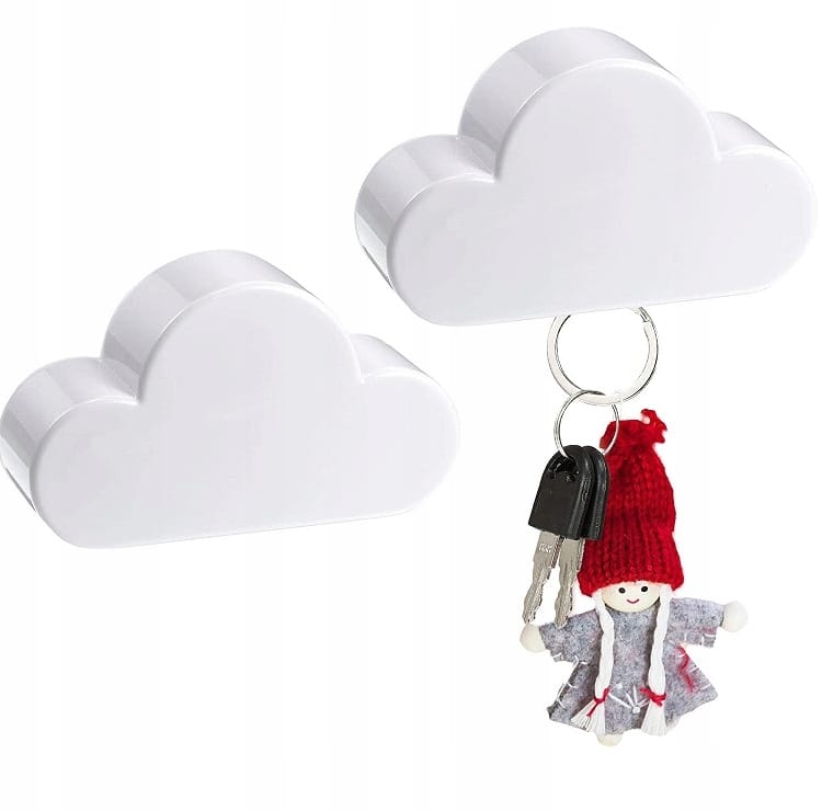 Magnetyczny Uchwyt Ścienny Na Klucze Magnetyczna Chmurka Montaż Naklejana