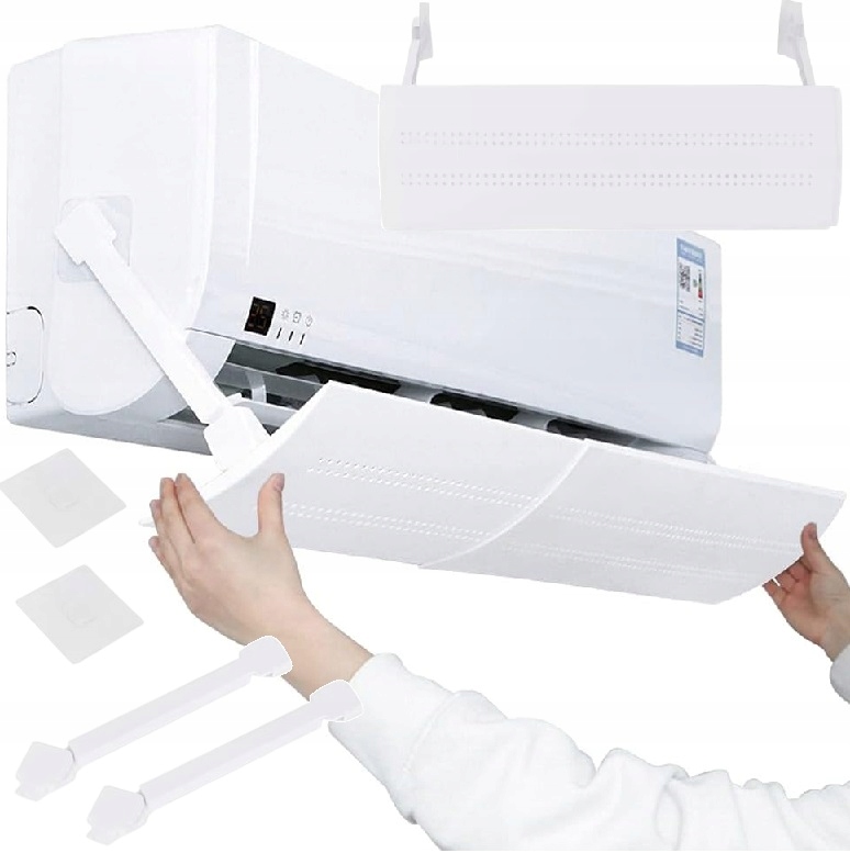 Owiewka Panel Osłona Do Klimatyzacji Regulowana Deflektor Klimy Regulowana