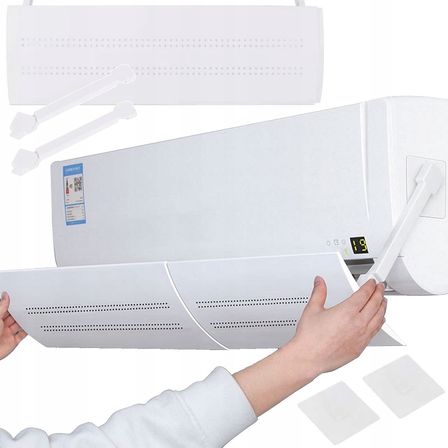 Owiewka Panel Osłona Do Klimatyzacji Regulowana Deflektor Klimy Regulowana