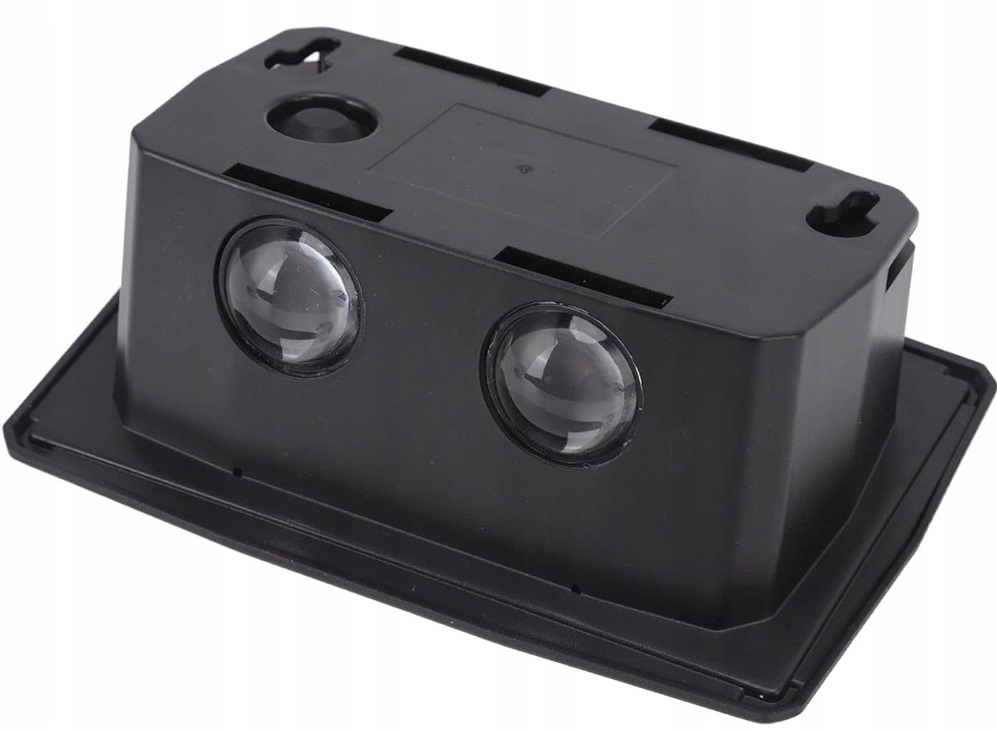 Lampa Elewacyjna Ścienna Solarna Led Kinkiet Czujnik Zmierzchu Góra Dół