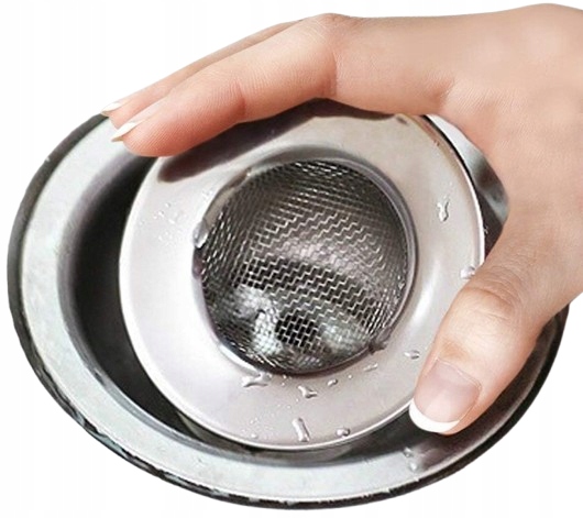 X2 Sitko Do Zlewu Odływu Filtr Zlewozmywaka Kuchni Umywalki 7.5cm