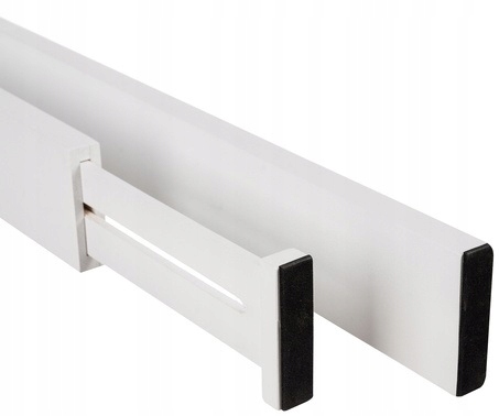 Organizer Do Szuflady Seprator Szuflad Przegroda Regulowana Bambusowy 4 szt