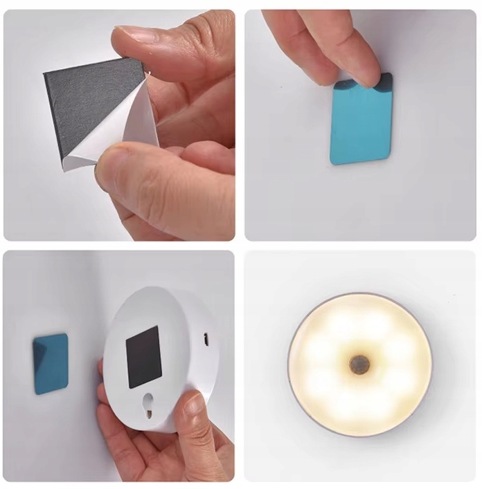 Lampa Do Szafy Mebli Z Czujnikiem Ruchu Lampa 8 Led Barwa Ciepła I Zimna