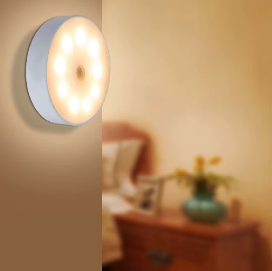 Lampa Do Szafy Mebli Z Czujnikiem Ruchu Lampa 8 Led Barwa Ciepła I Zimna