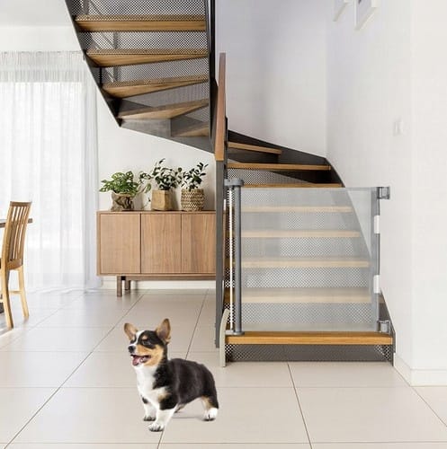 image-6887.jpeg Bramka Zabezpieczająca Barierka Ochronna Na Schody Drzwi Regulowana Zagroda