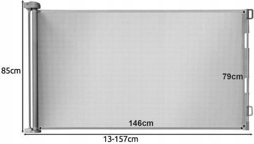 image-6898.jpeg Bramka Zabezpieczająca Barierka Ochronna Na Schody Drzwi Regulowana Zagroda
