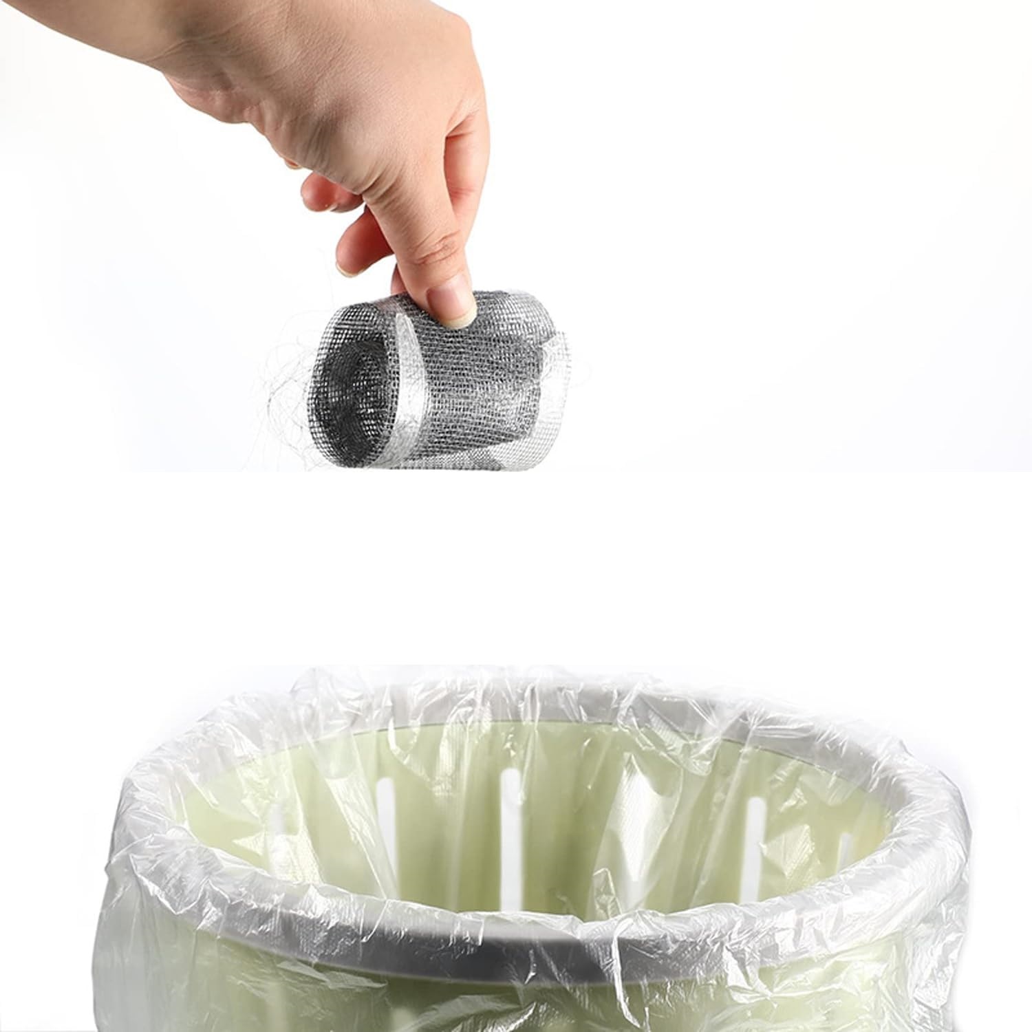 Taśma Samoprzylepna Naklejka Sitko Odpływ Prysznic Łapacz Włosów 10 Metrów