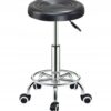 Hoker Barowy Stołek Fryzjerski Kosmetyczny Taboret Na Kółkach Obrotowy