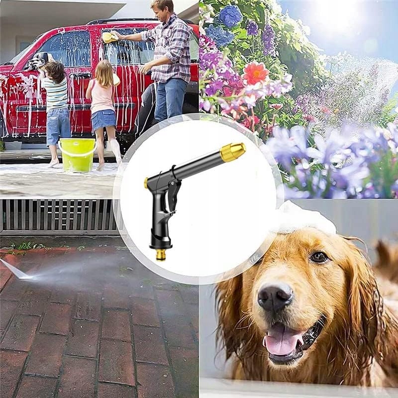 Pistolet Do Węża Ogrodowego Myjka Zraszacz Do Podlewania Regulacja Wody