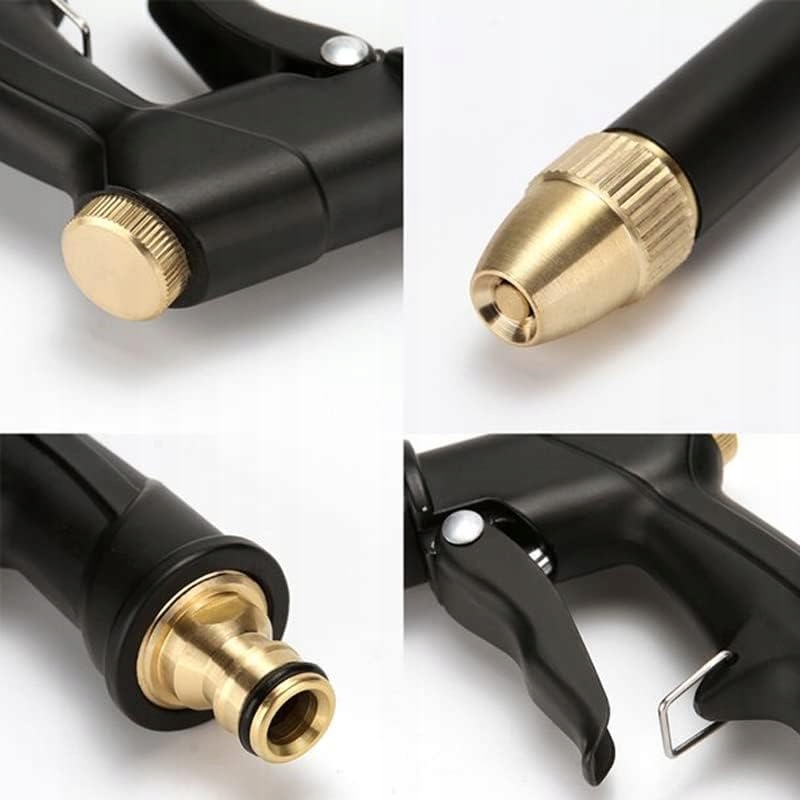 Pistolet Do Węża Ogrodowego Myjka Zraszacz Do Podlewania Regulacja Wody