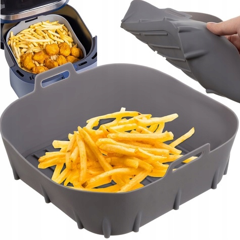 Forma Silikonowa Do Air Fryer Frytkownicy Pieczenia Wkład Do Pieczenia 20cm