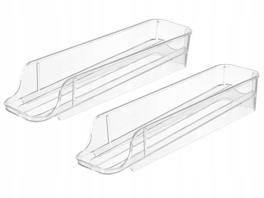 2x Pojemnik Półka Organizer Na Jajka Do Lodówki Podajnik Do Jajek Jaj