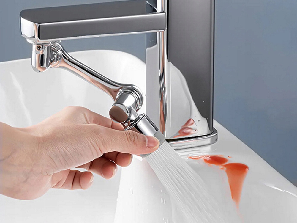 Przedłużka Obrotowa Do Kranu Aerator 1080 Stopni Przedłużacz Oszczędzający