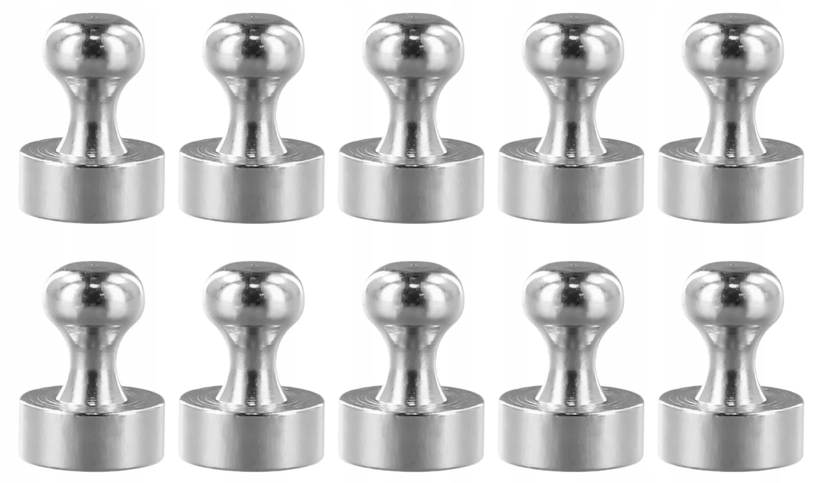 Magnes Na Lodówkę Neodymowy Do Tablicy Pinezka Magnesy Neodymowe 10 Sztuk