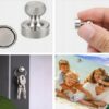 Magnes Na Lodówkę Neodymowy Do Tablicy Pinezka Magnesy Neodymowe 10 Sztuk