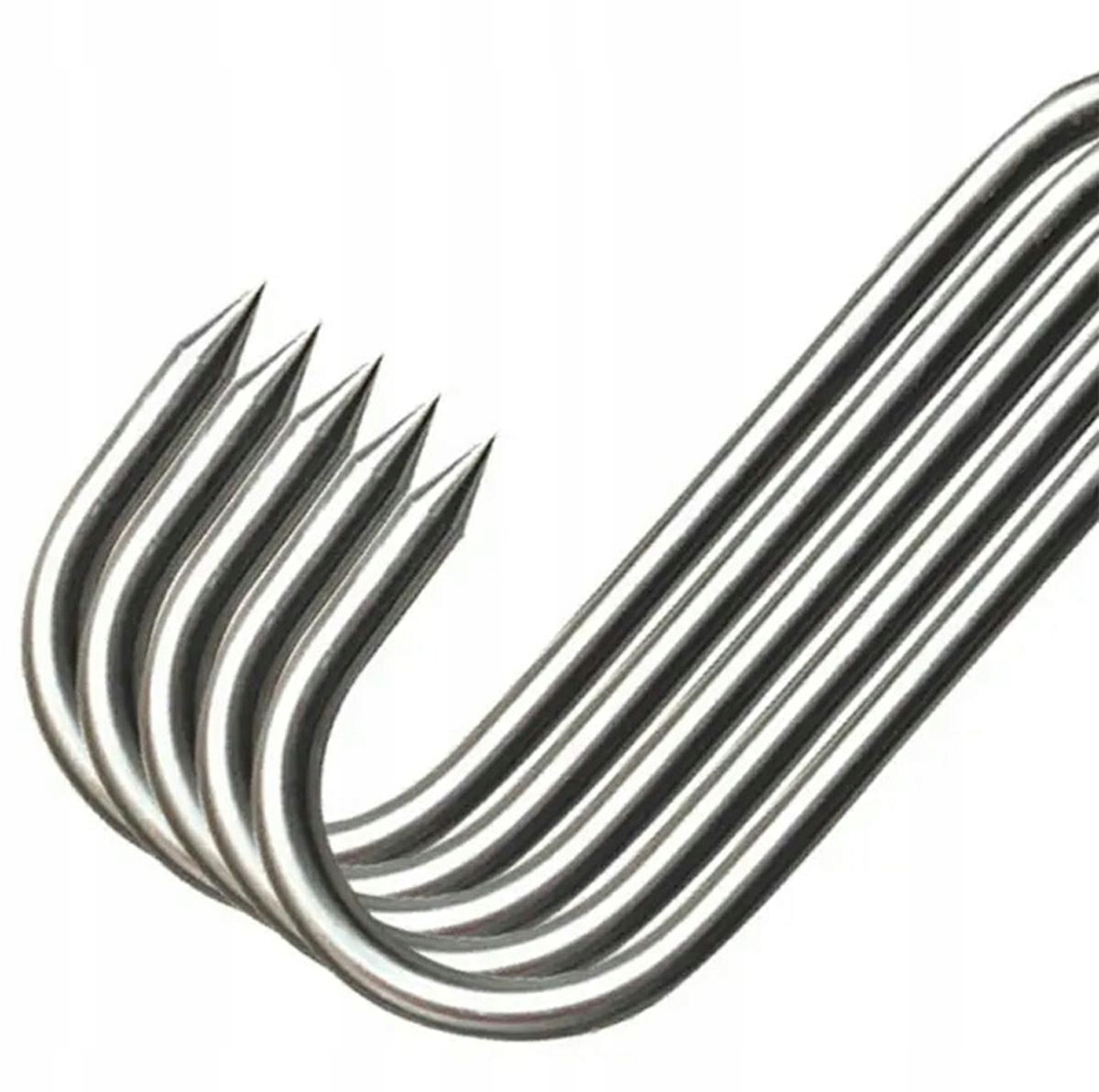 Haki Haczyki Do Wędzenia Kiełbasy Wędzarnicze Wędlin 15szt Duze Stal Nierdz