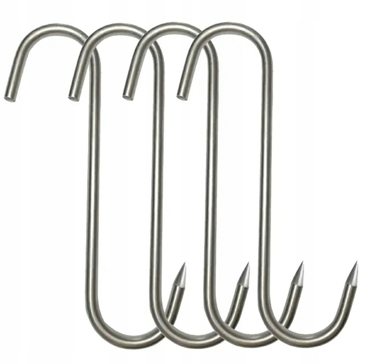 Haki Haczyki Do Wędzenia Kiełbasy Wędzarnicze Wędlin 15szt Duze Stal Nierdz