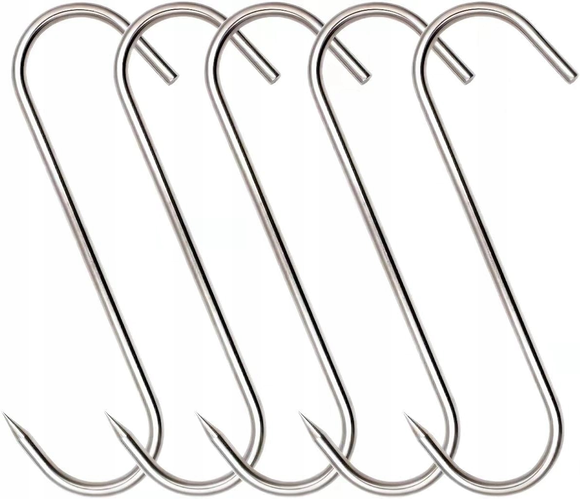 Haki Haczyki Do Wędzenia Kiełbasy Wędzarnicze Wędlin 15szt Duze Stal Nierdz