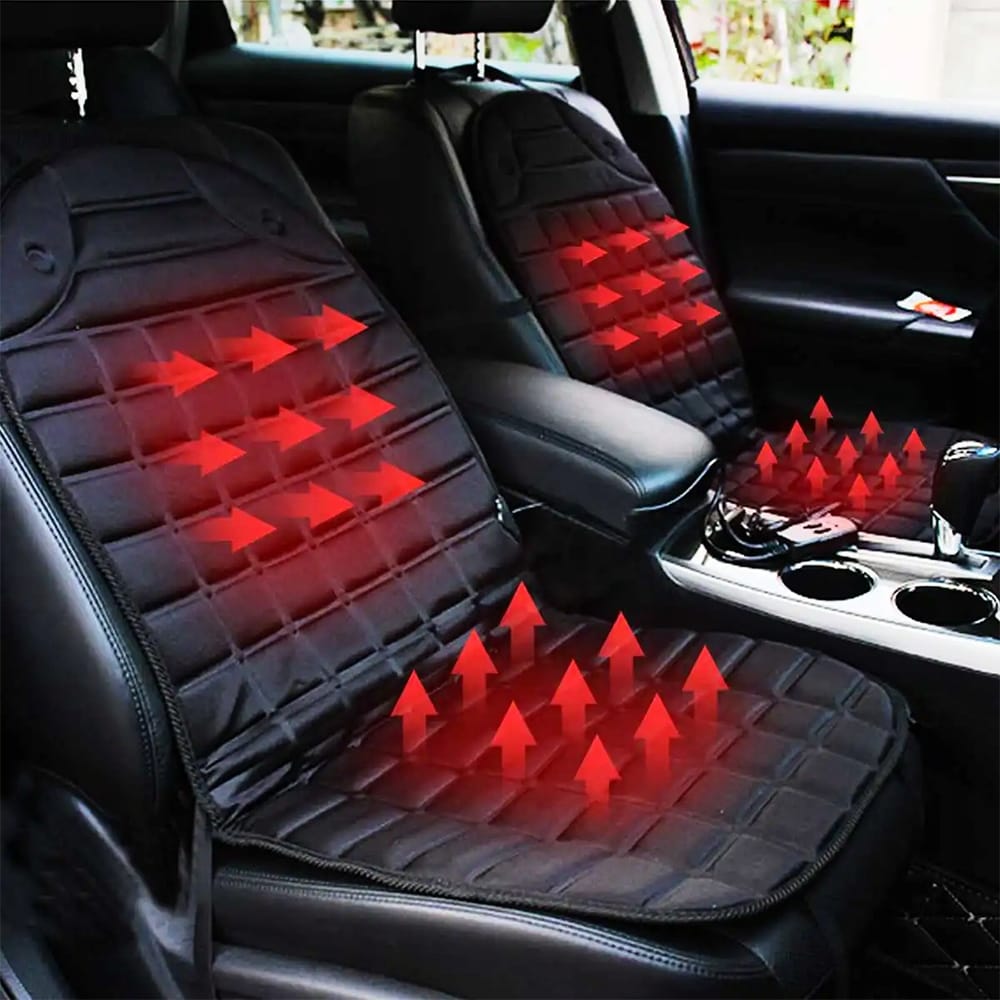 Mata Grzewcza Na Fotel Siedzenie Podgrzewana 12v Z Pilotem Do Samochodu