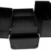 Elegancki Kufer Kuferek Na Kosmetyki Organizer Exclusive Walizka Czarna
