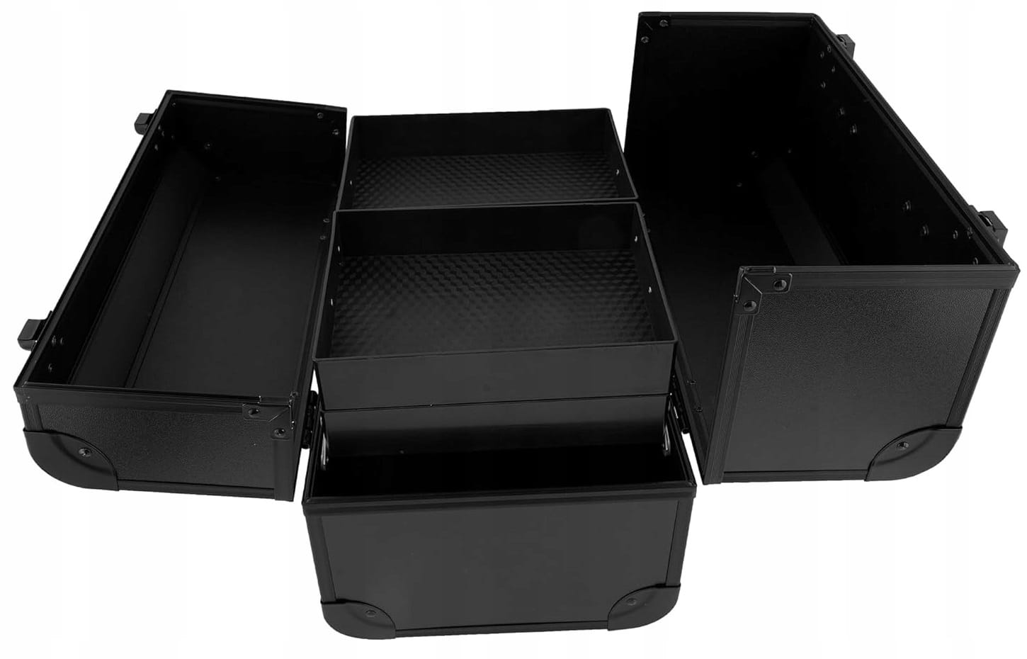 Elegancki Kufer Kuferek Na Kosmetyki Organizer Exclusive Walizka Czarna