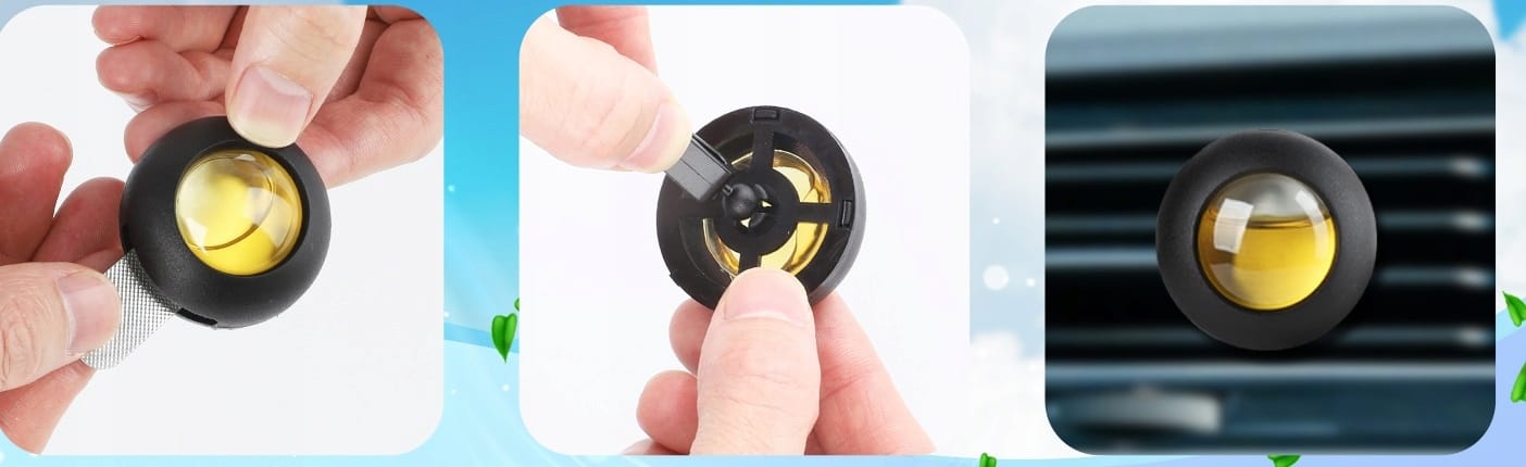 Odświeżacz Do Auta Zapach Samochodowy Do Kratki Nawiewu Samochodu Perfumy