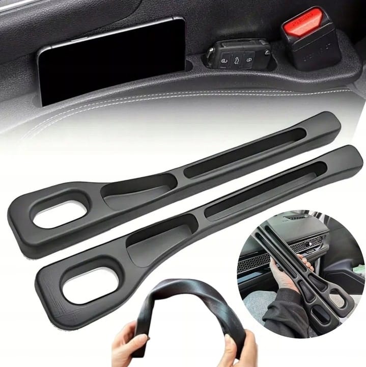 2szt Wypełniacz Szczeliny Między Fotelami Wypełnienie Między Fotel Czarne