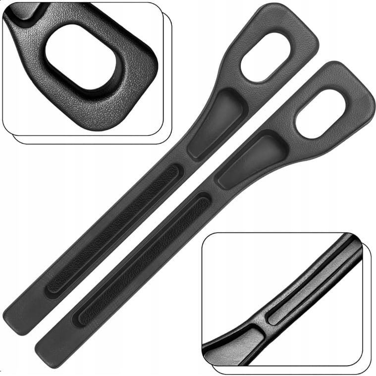 2szt Wypełniacz Szczeliny Między Fotelami Wypełnienie Między Fotel Czarne