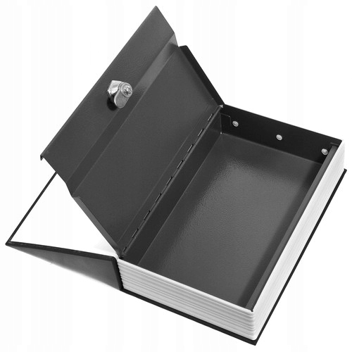 Sejf Ukryta Kasetka W Książce Czarny Słownik Zamykana Na Kluczyk Książka