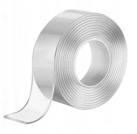 Mocna Taśma Dwustronna Nano Tape Wodoodporna 5 M.