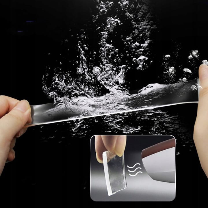 Mocna Taśma Dwustronna Nano Tape Wodoodporna 5 M.