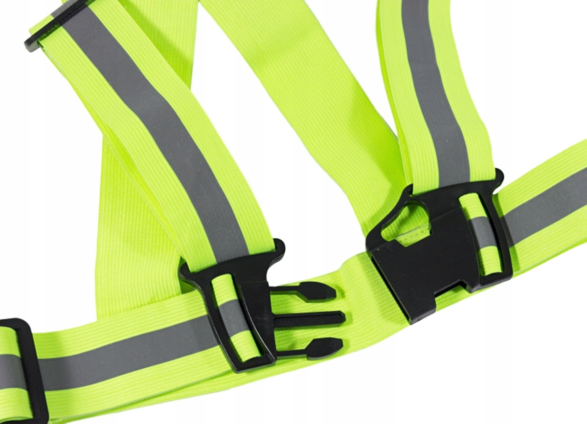 Szelki Odblaskowe Kamizelka Drogowa Ostrzegawcza Na Motor Rower Itp Odblask